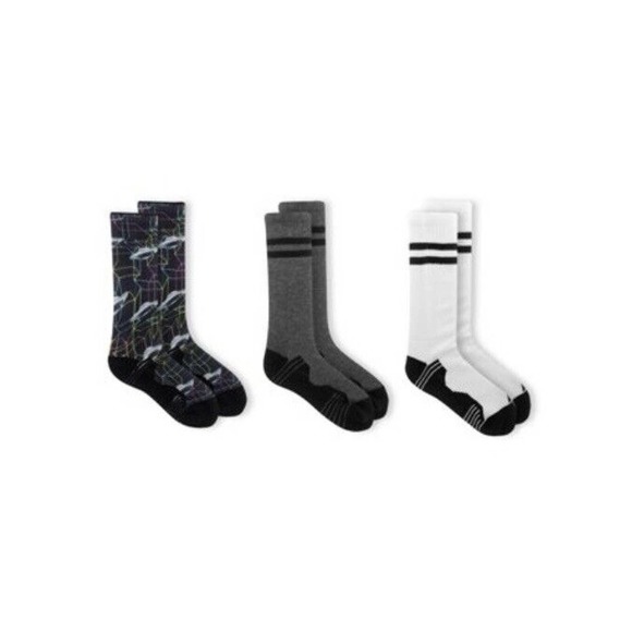 Russell Performance Active 360 Crew Socks 3-Pack Boys Medium Size (7-8.5) NWT - Picture 1 of 8